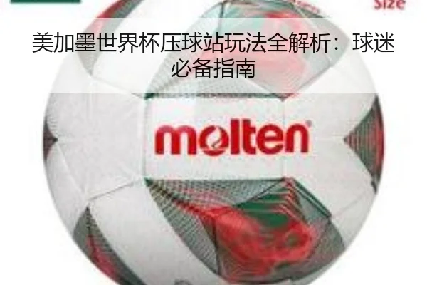 美加墨世界杯压球站玩法全解析：球迷必备指南